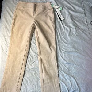 Tribal Skinny Pants in Beige